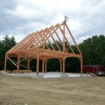 Douglas Fir Barn Frame 1