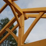 Timber Frame Entry - Kinpost Details